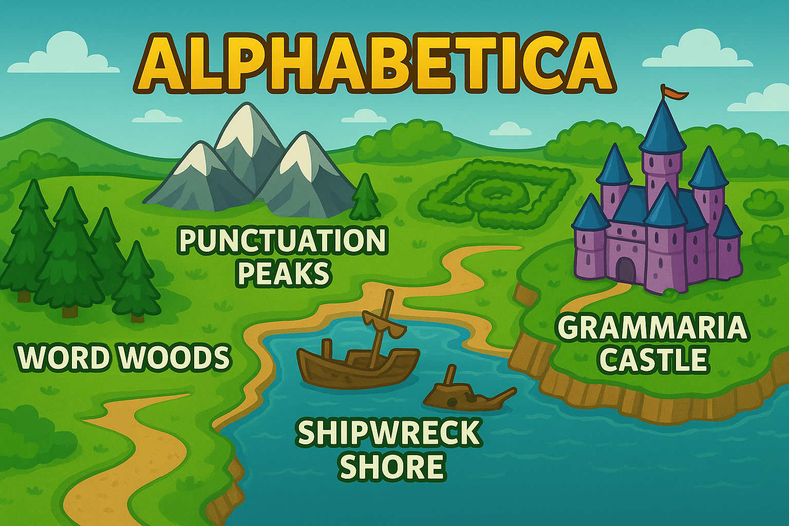 Alphabetica map