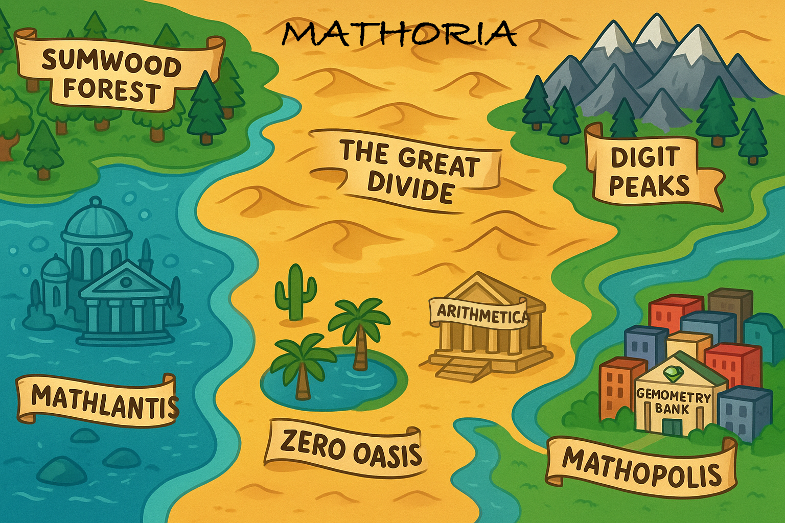 Mathoria map